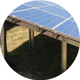 Galvanized solar steel frame suitable to fasten both vertical and horizontal panels layout